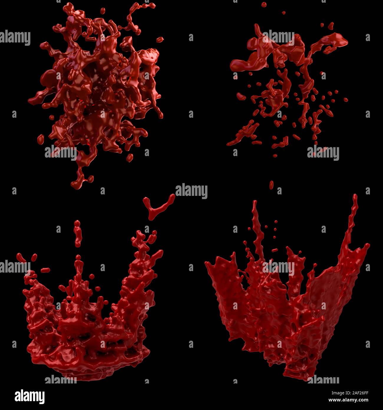 Red paint splatter hi-res stock photography and images - Alamy
