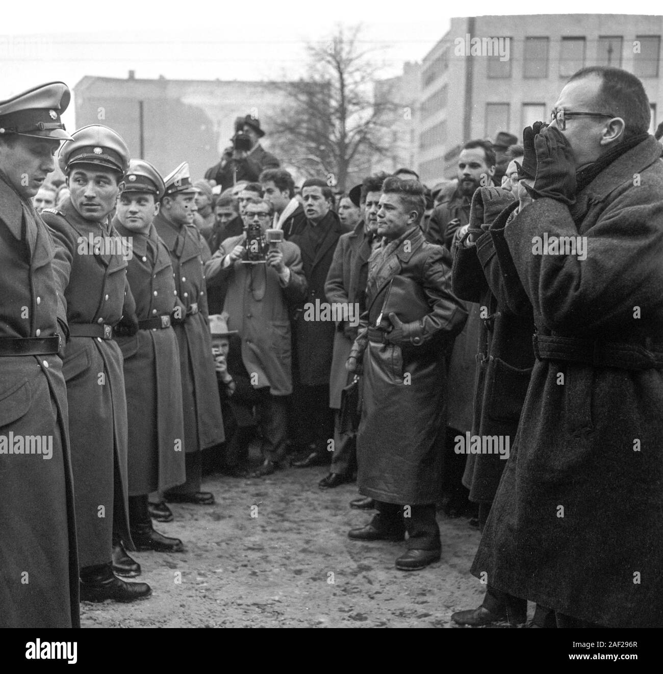 Anti nazi demonstration Black and White Stock Photos & Images - Alamy