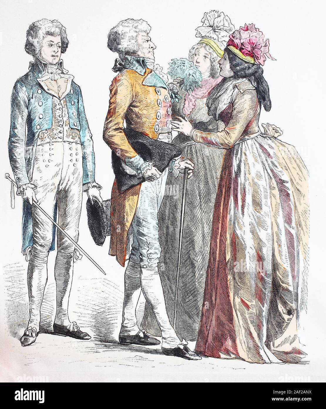 1770 costume illustration hires stock photography and images Alamy