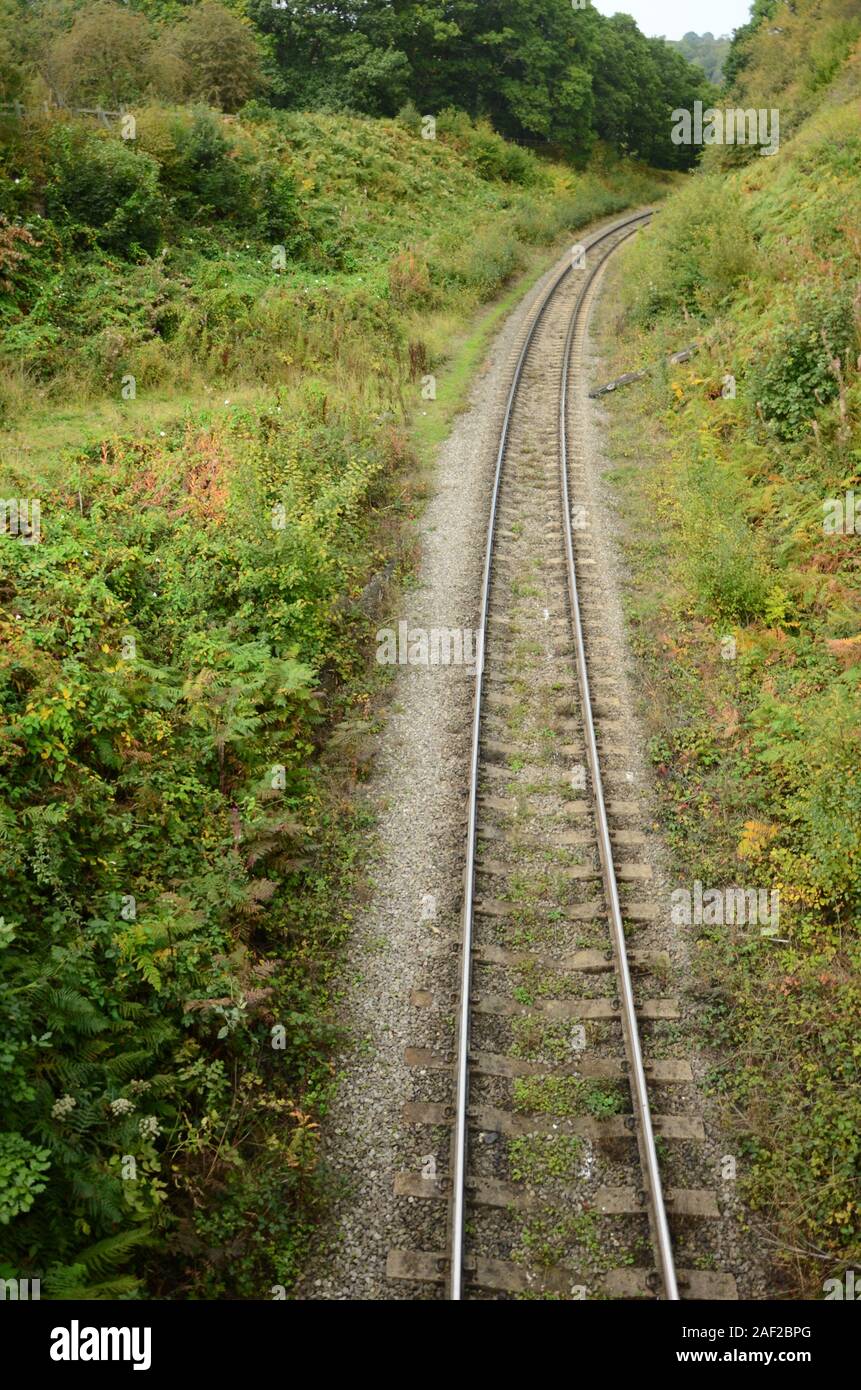 railway track, railroad track Stock Photo Alamy