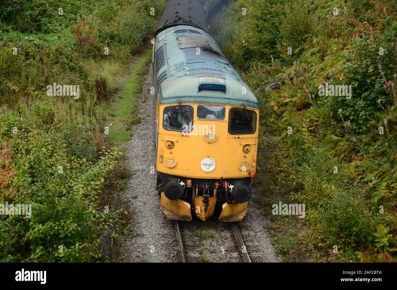 1959 diesel train, 1T13 Stock Photo