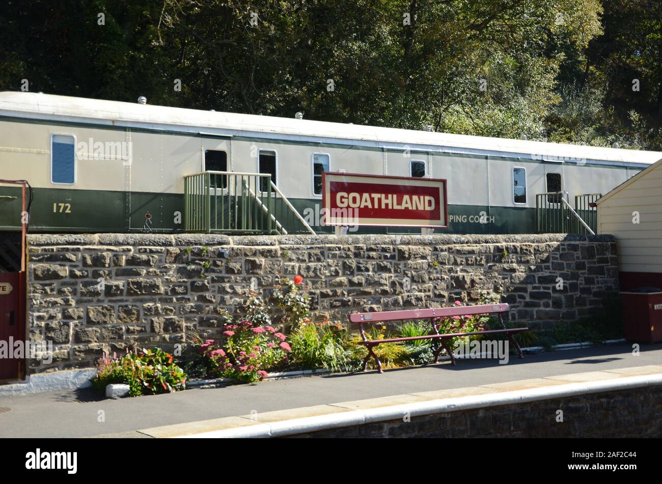 Goathland railway station Stock Photo
