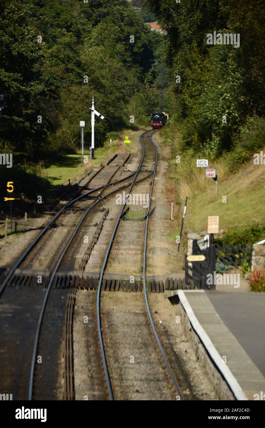 Goathland railway station Stock Photo