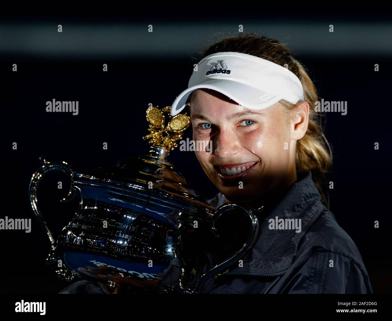 Caroline Wozniacki Defeats Simona Halep To Win The 2018 Australian Open ...