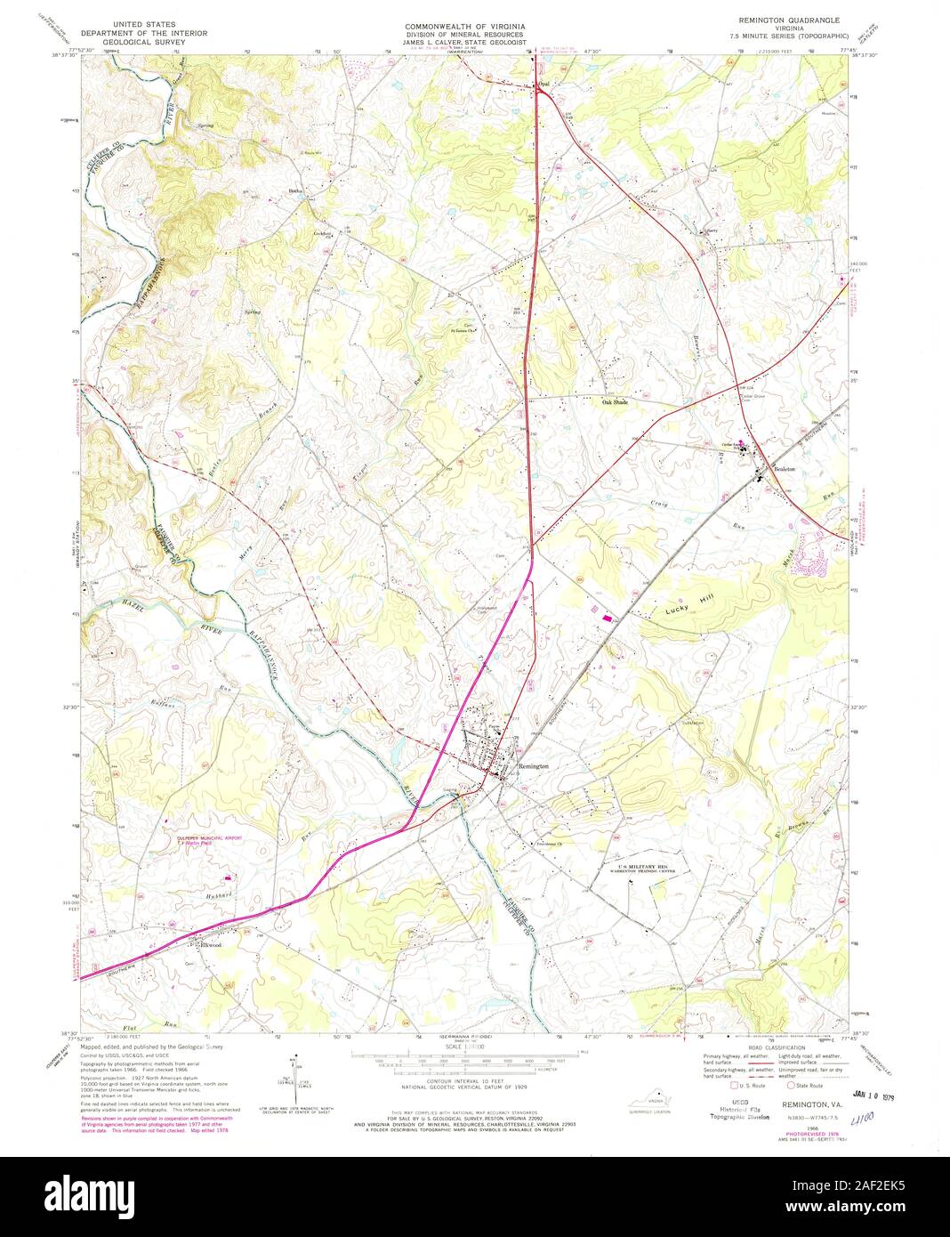 VA Remington 186474 1966 24000 Stock Photo Alamy