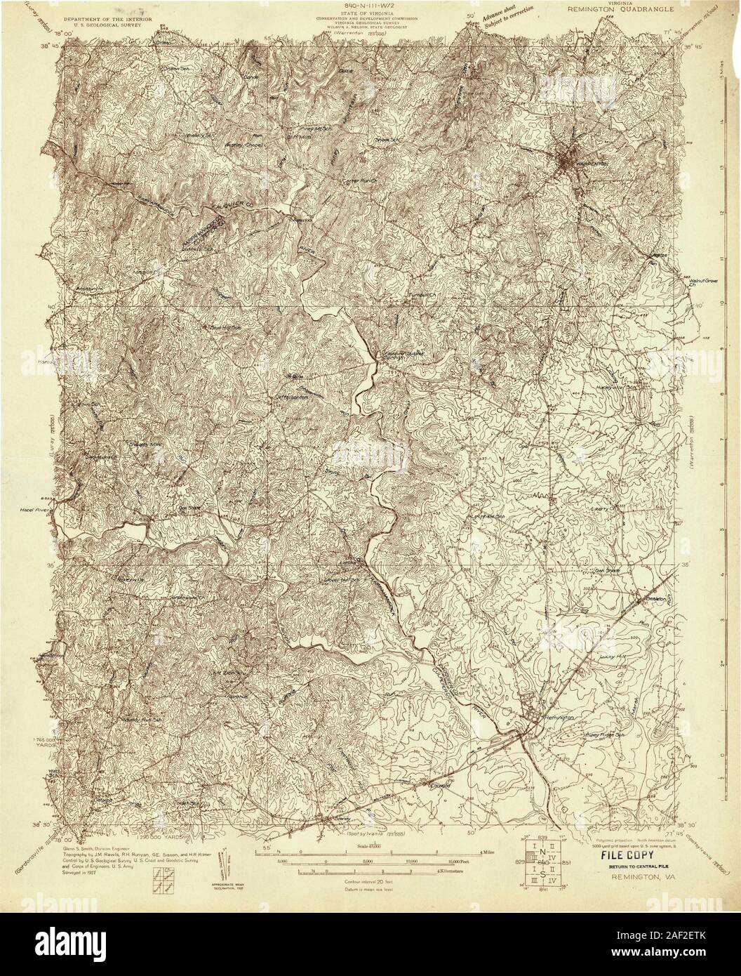 VA Remington 187737 1927 48000 Stock Photo Alamy