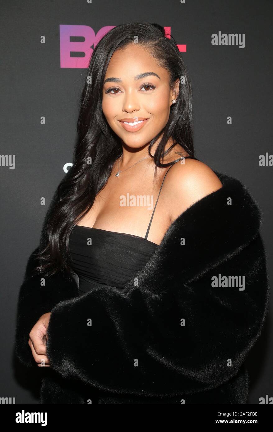 Jordyn Woods at the Green Gala, Petersen Museum, Los Angeles 3.26.2022,  photos by Nadja Sayej Stock Photo - Alamy