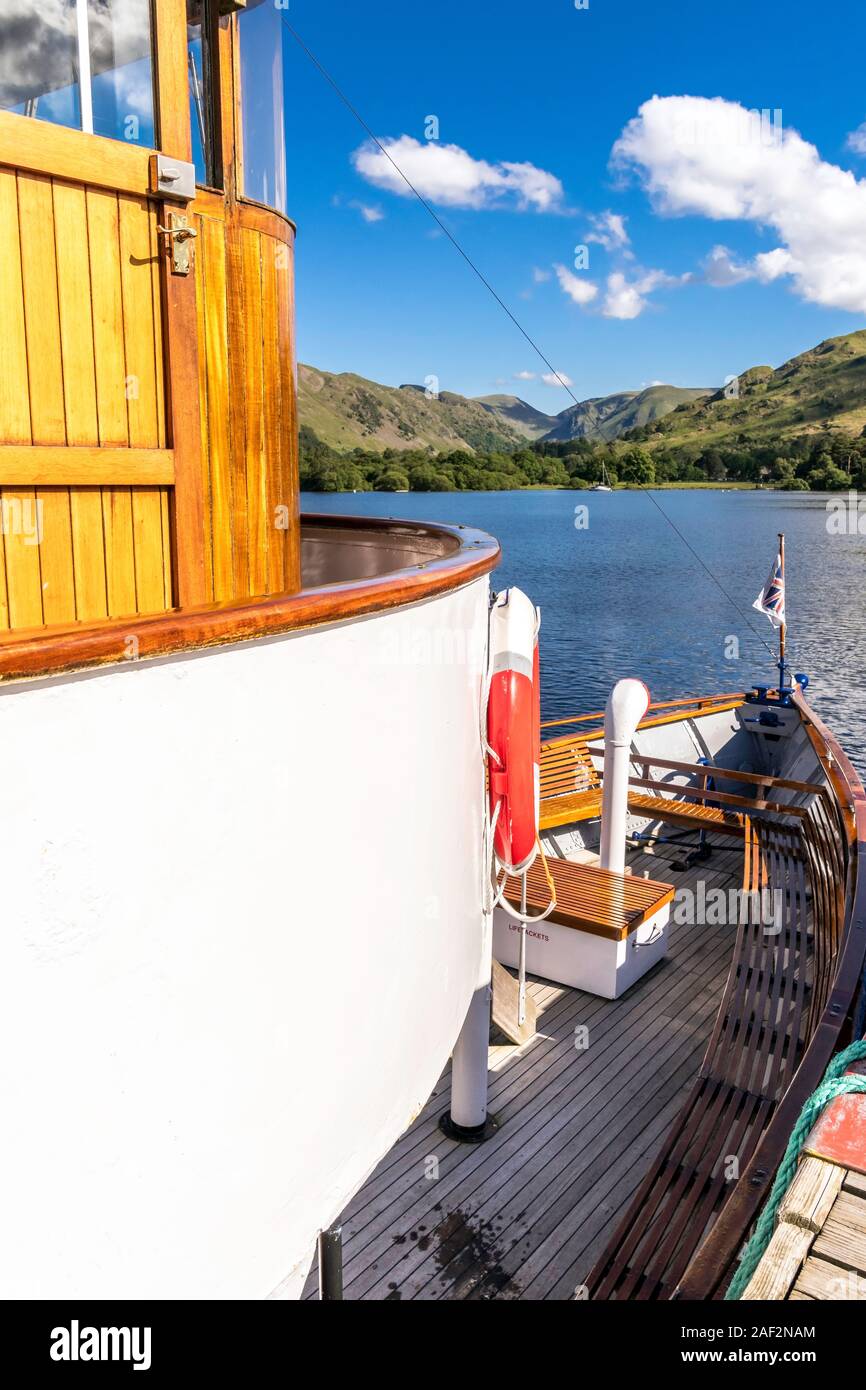 Ullswater steam ferry hires stock photography and images Alamy