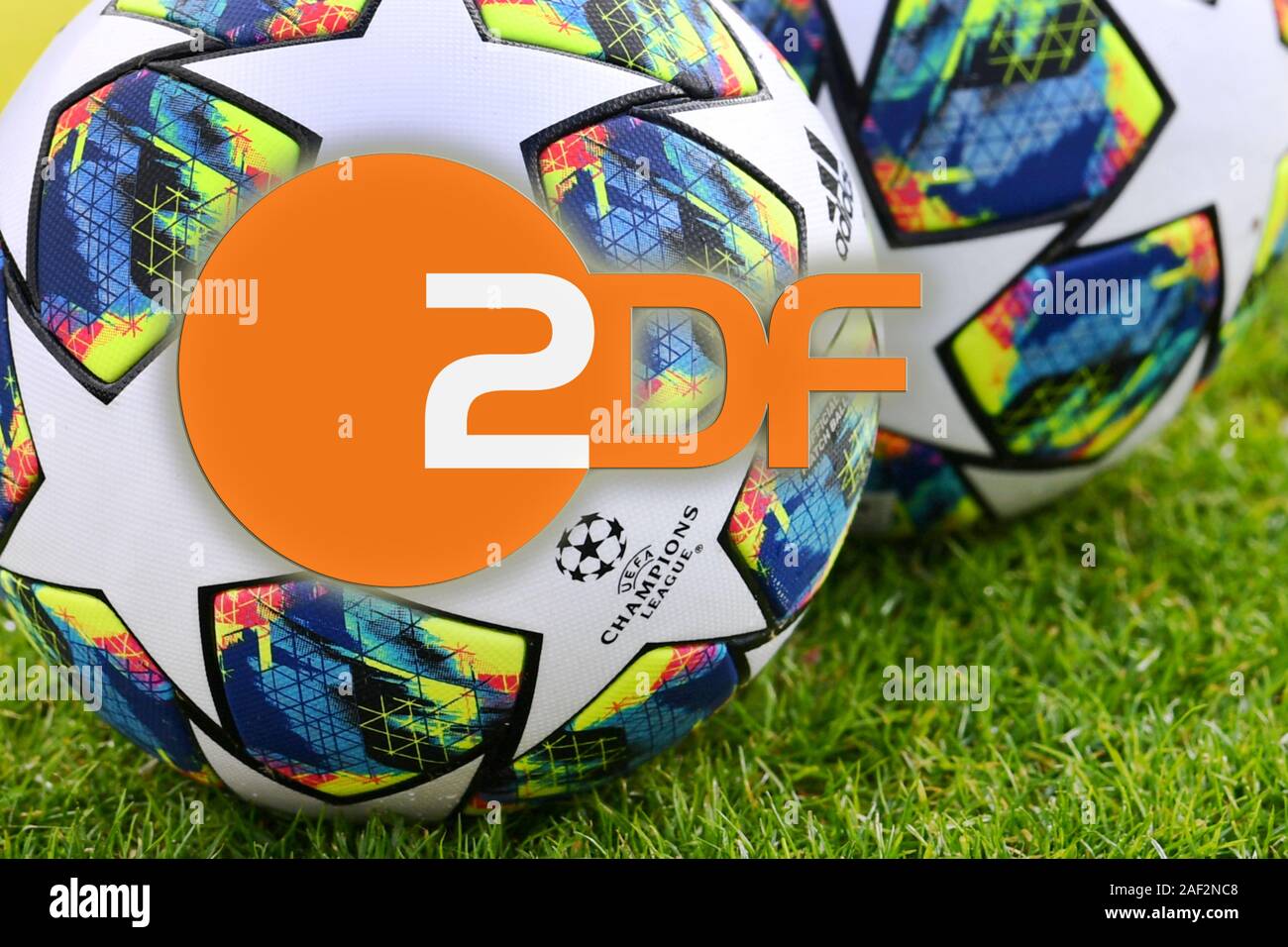 Close up of adidas champions league football hi-res stock photography and images