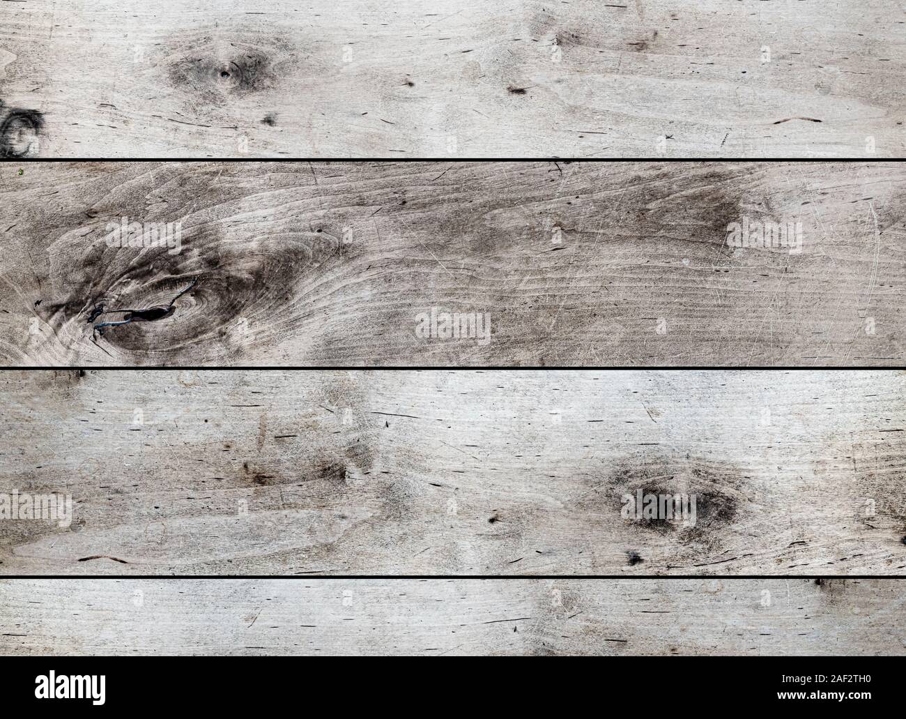 directly above shot of rustic wooden table, background template Stock Photo