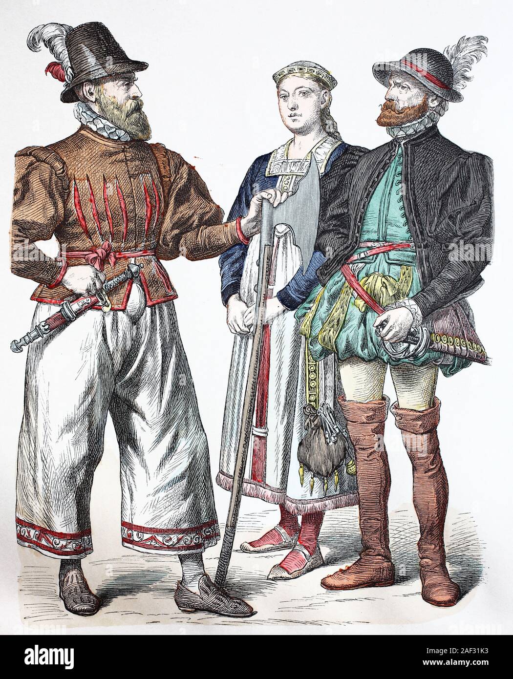 National costume, clothes, history of the costumes, man from Ditmarsh