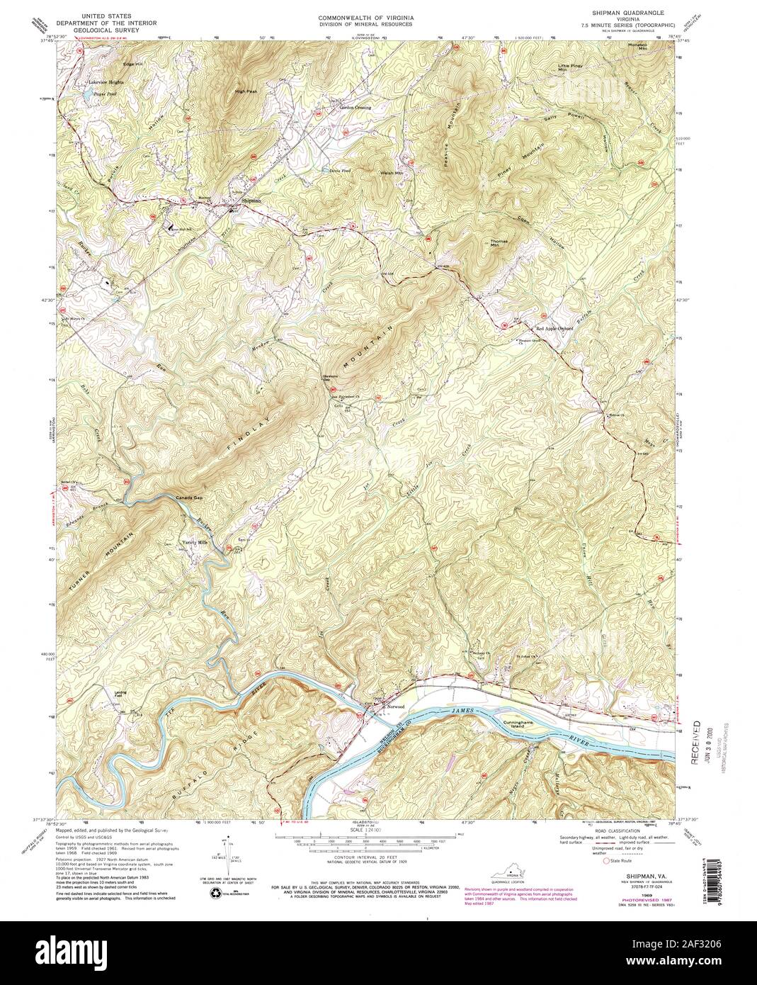 VA Shipman 186688 1969 24000 Stock Photo Alamy