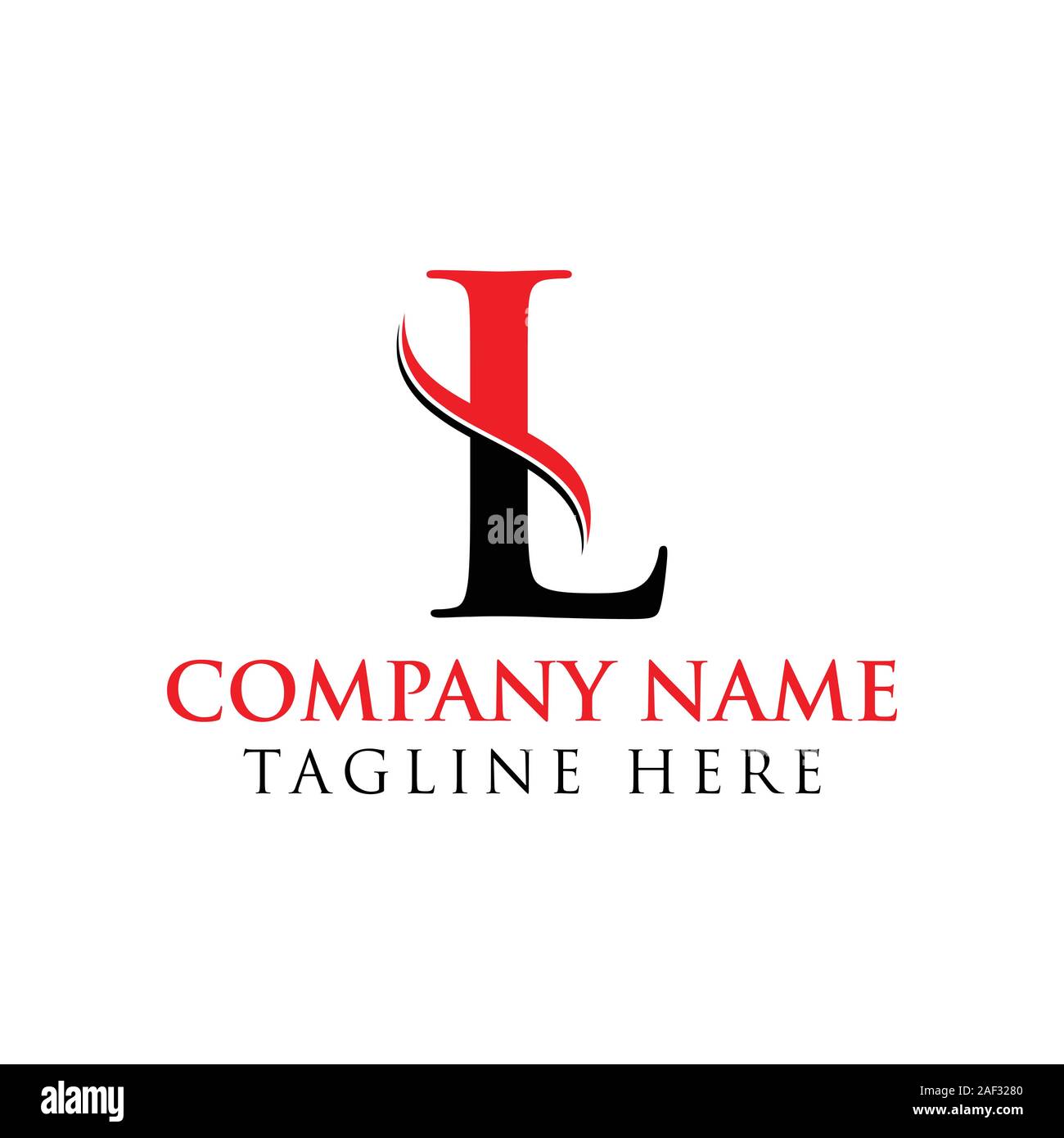 Initial Letter L Logo With Creative Modern Business Typography ...