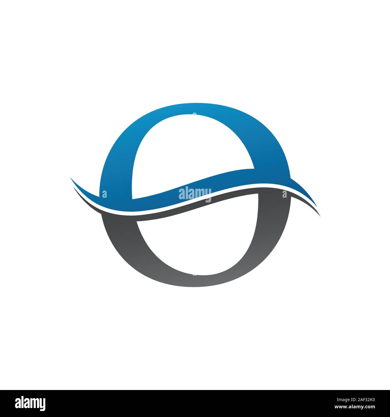Initial Letter O Logo With Creative Modern Business Typography Vector ...