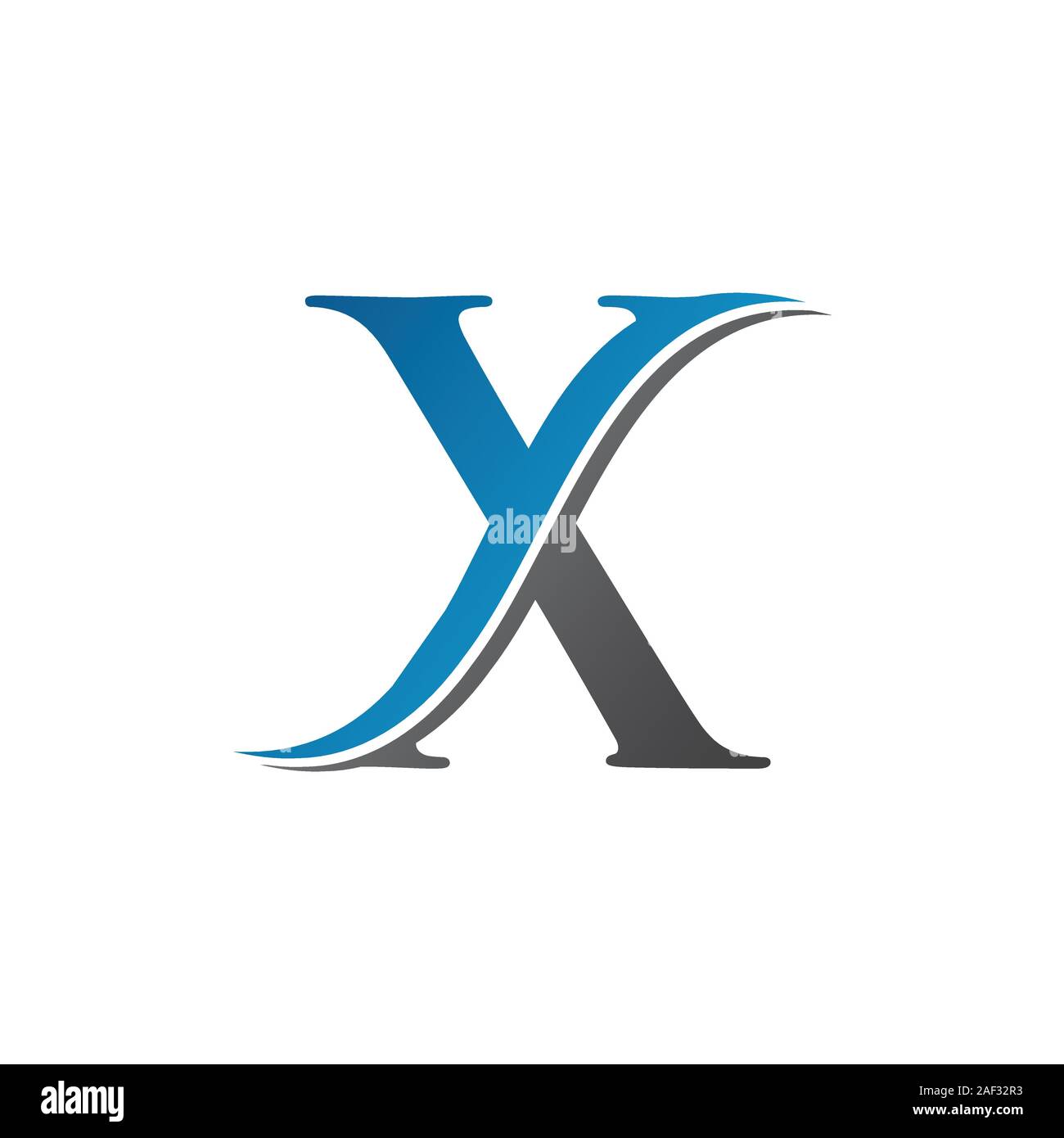 Initial Letter X Logo With Creative Modern Business Typography Vector ...