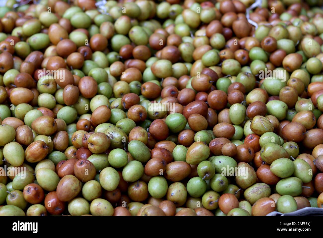 India Jujube Fruit For Sale In Market Stock Photo Alamy