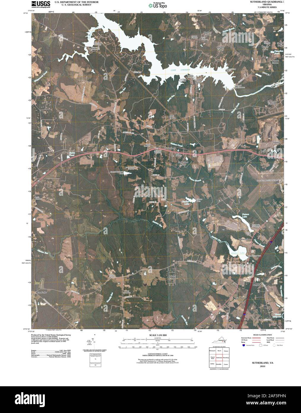 Map of sutherland Cut Out Stock Images & Pictures Alamy