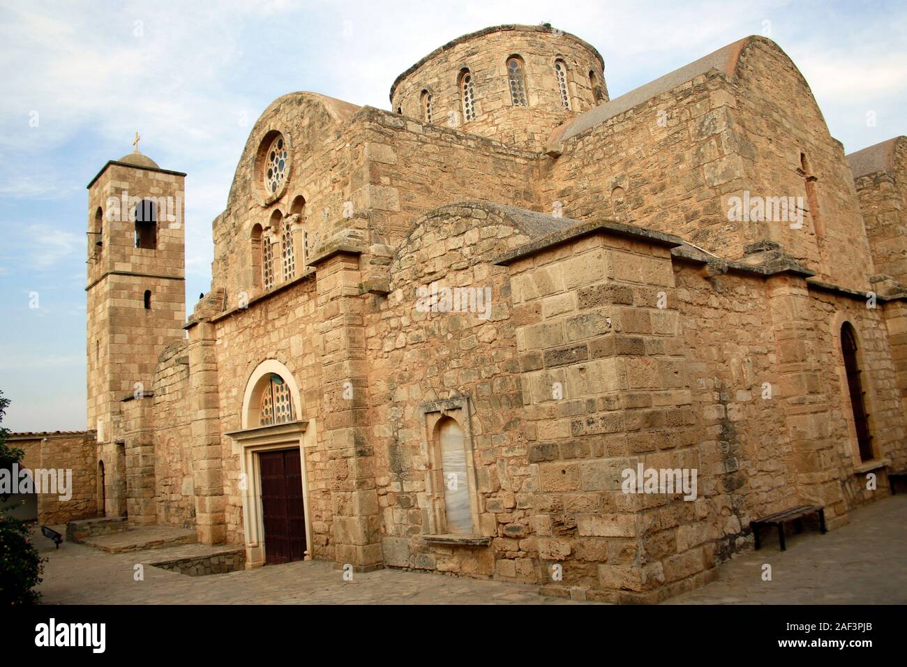 St. Barnabas Monastery with Icon Museum, Famagusta, Turkish Republic of Northern Cyprus Stock Photo