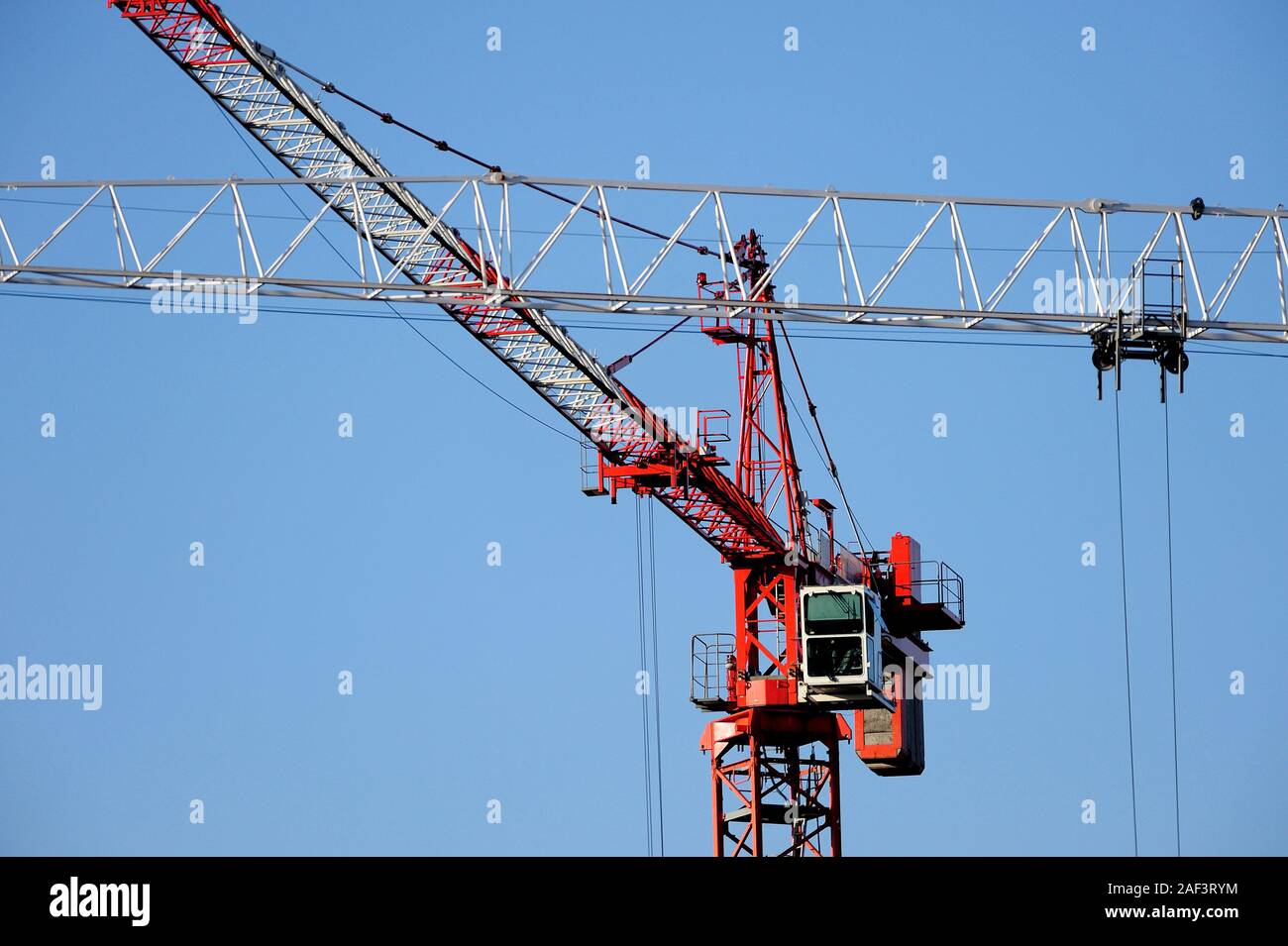 crane, construction, construction, job, high, dangerously, life, human, job construction, building, site, scaffolding, scaffold, construction, cranes Stock Photo