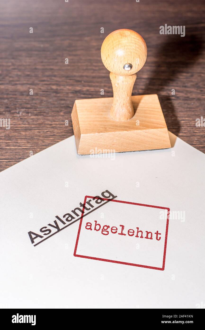 Refugee stamp hi-res stock photography and images - Alamy