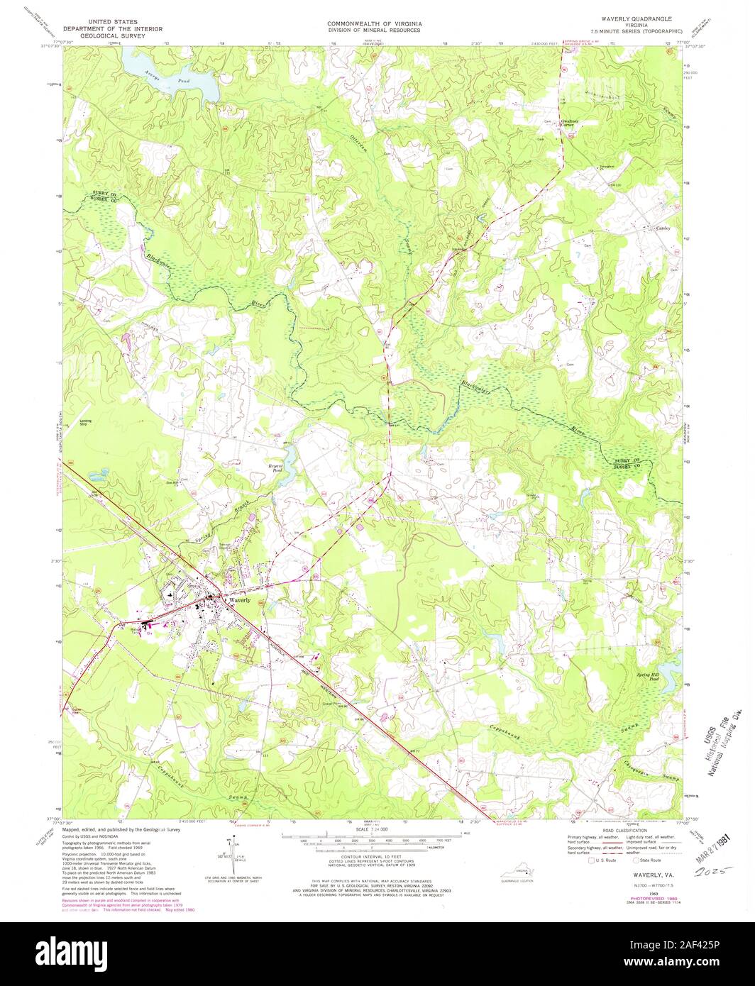 VA Waverly 187144 1969 24000 Stock Photo Alamy