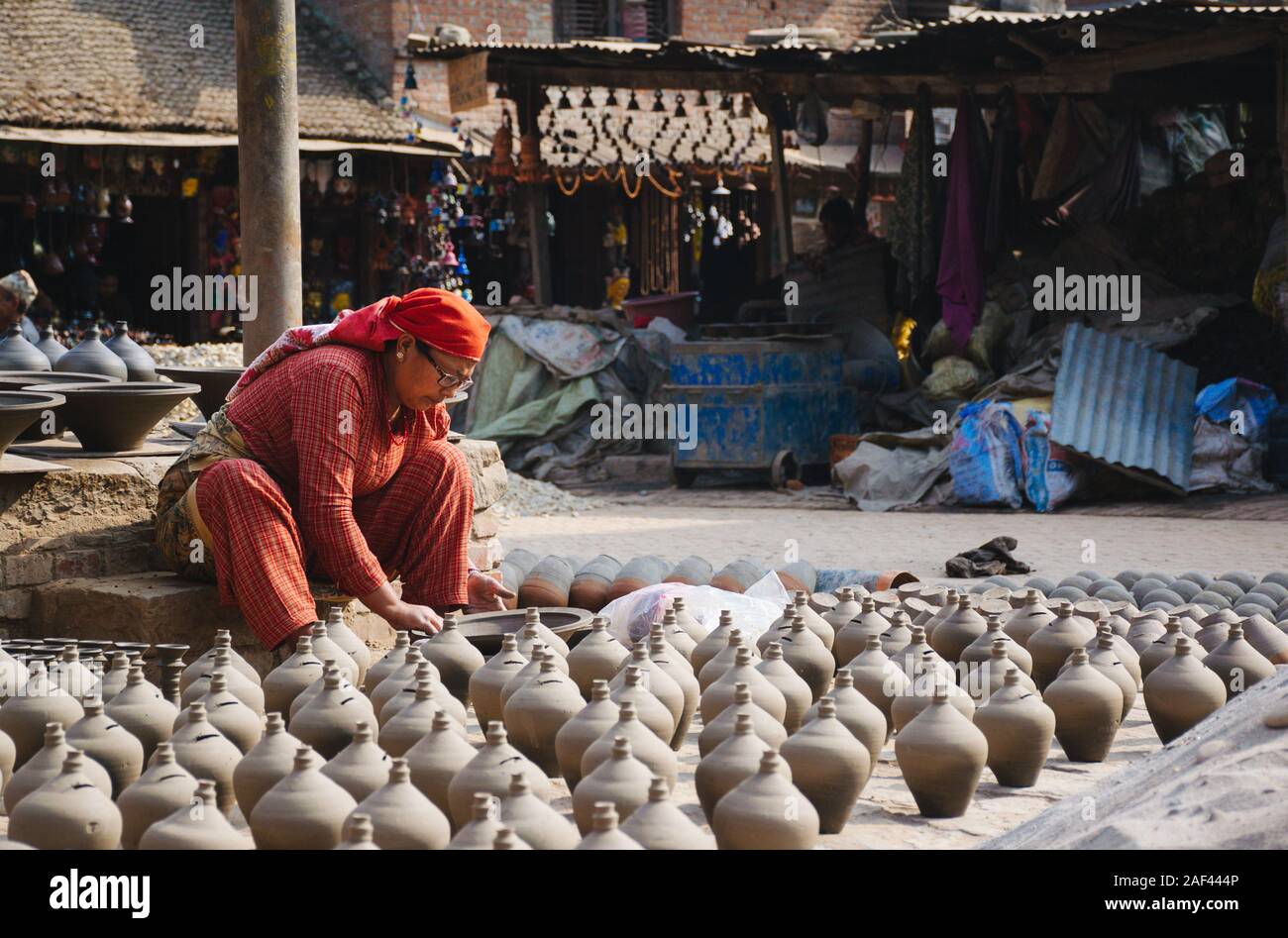 Travel pottery nepal hires stock photography and images Alamy