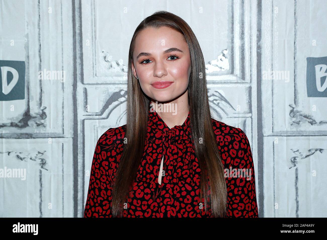 New York, NY, USA. 12 December, 2019. Madison Iseman at the BUILD
