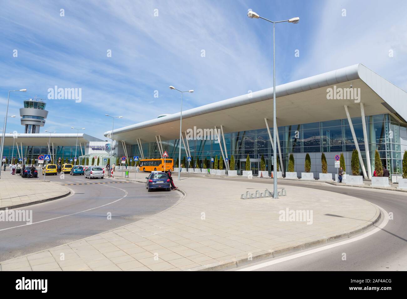 View of the building Sofia Airport, Bulgaria Stock Photo Alamy