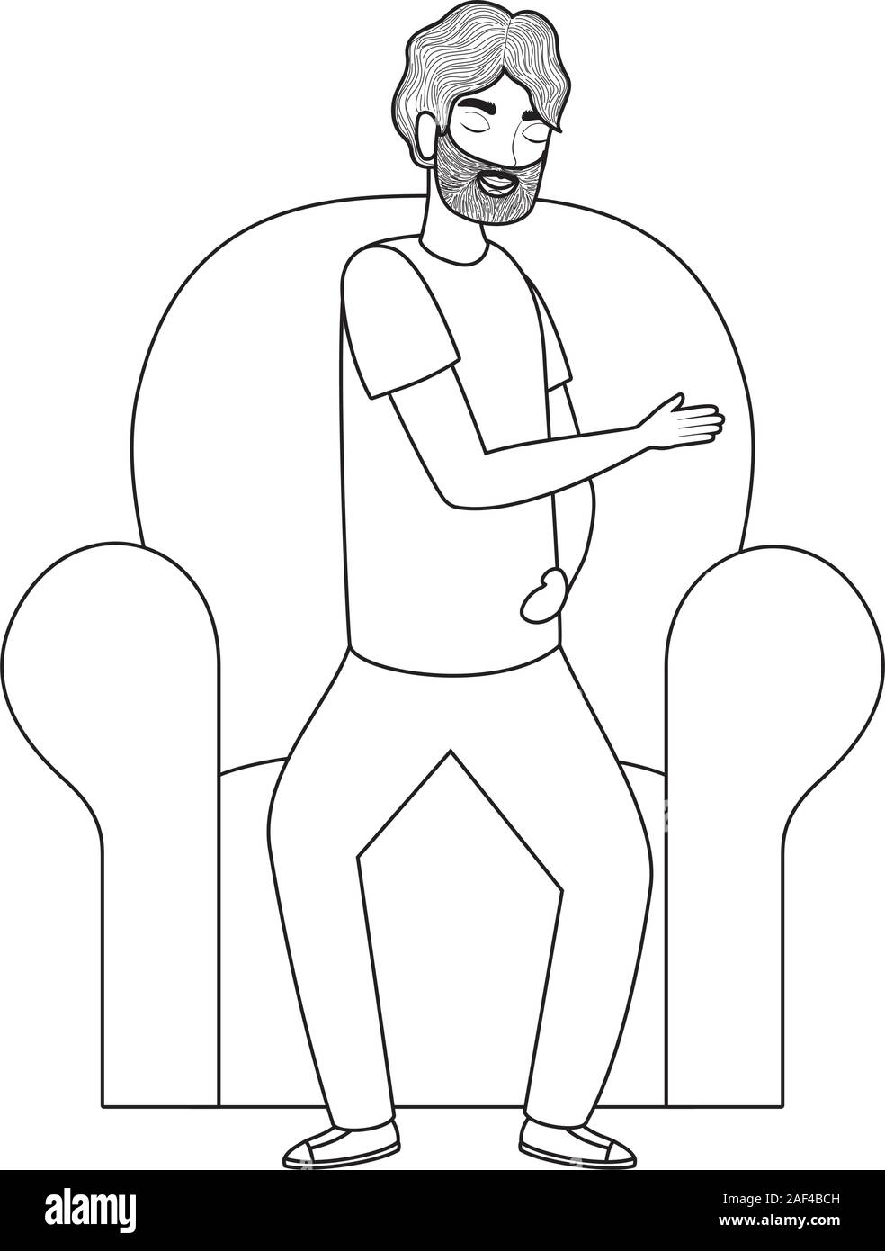 Man cartoon drawing vector design Stock Vector Image & Art - Alamy