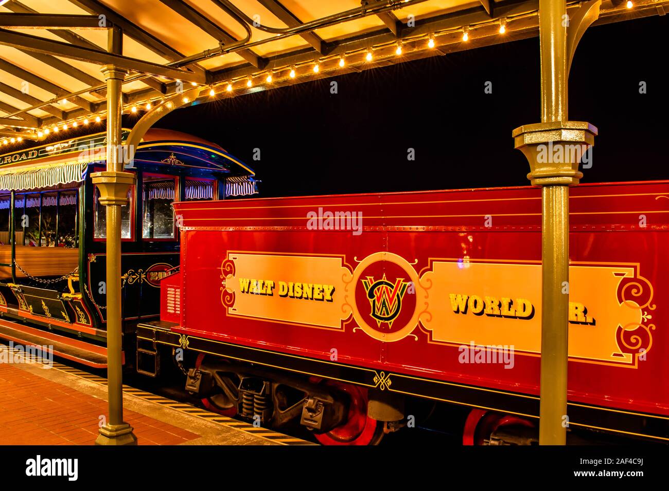 Disney Train Magic Kingdom, Walt Disney World Resort, Florida Stock Photo -  Alamy