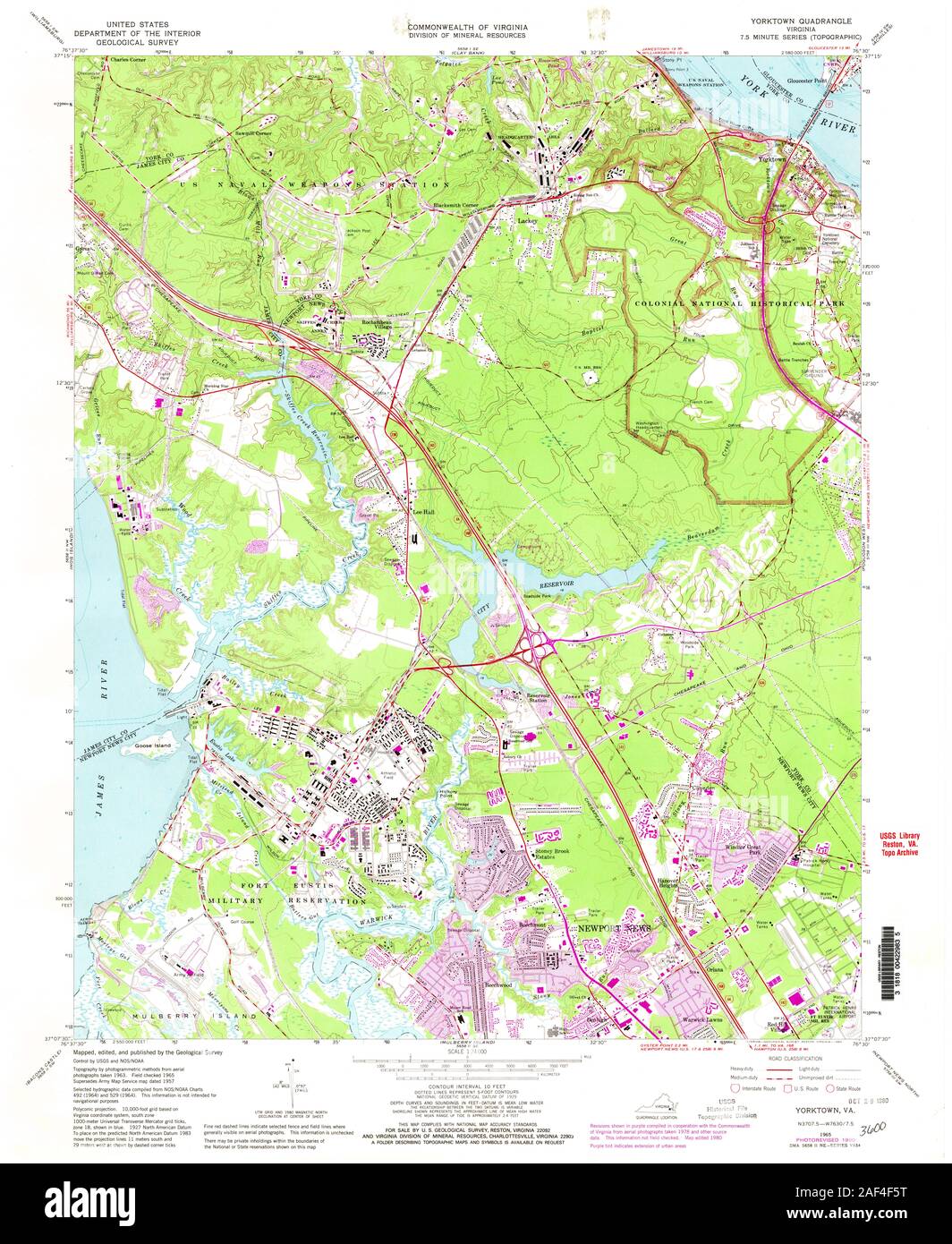 Map of yorktown Cut Out Stock Images & Pictures Alamy