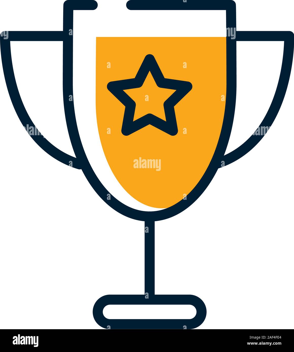 Isolated trophy icon vector design Stock Vector Image & Art - Alamy
