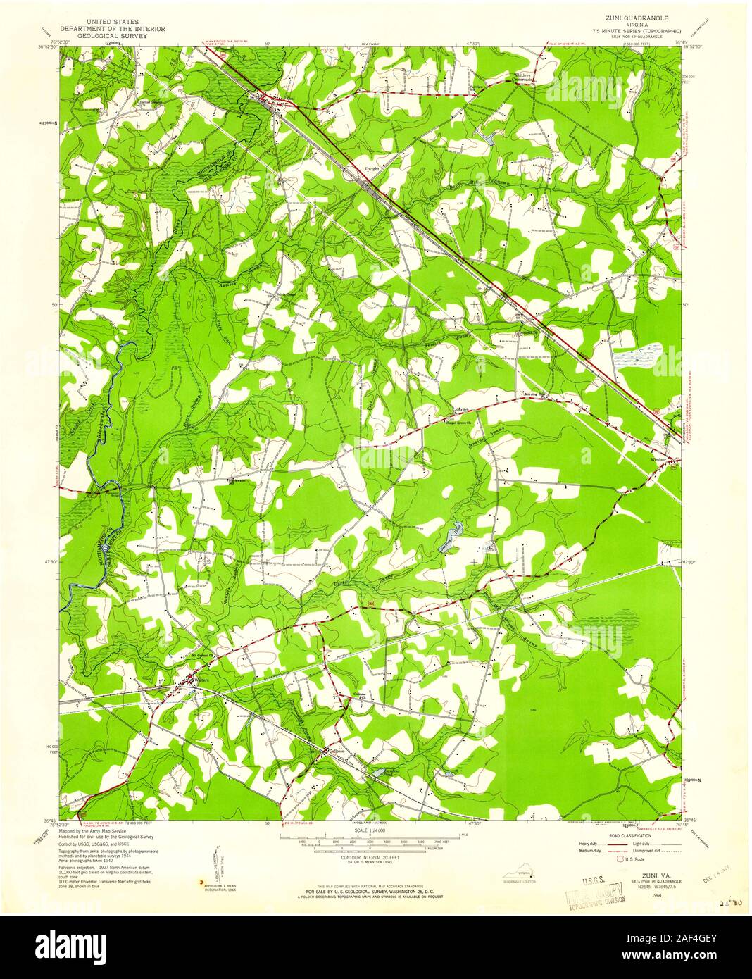 VA Zuni 187337 1944 24000 Stock Photo Alamy