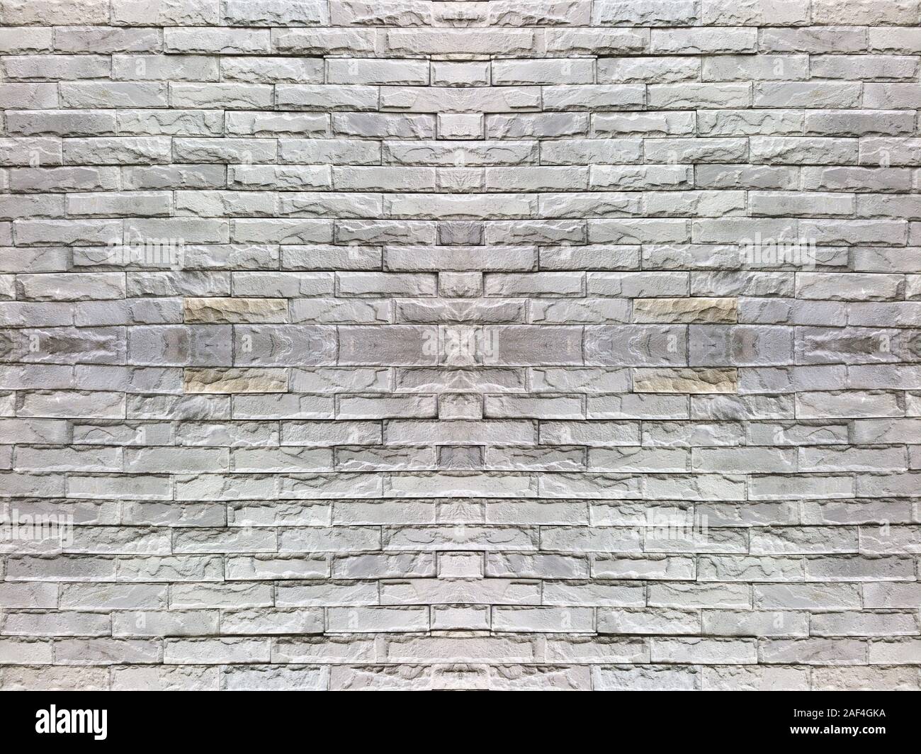White Gray Brick Wall Surface Modern Style Background Industrial ...