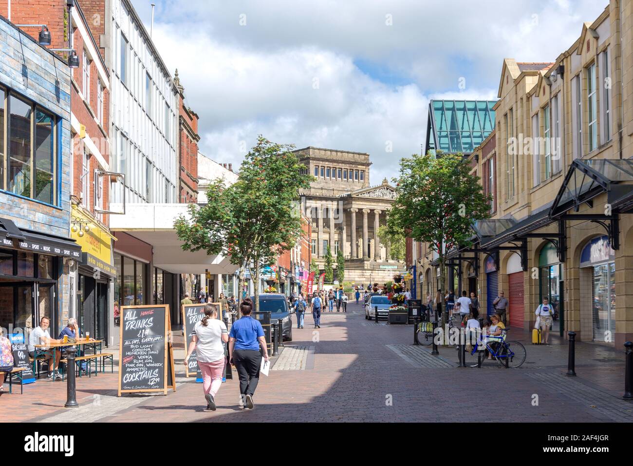 Fairgate, Preston, City of Preston, Lancashire, England, United Kingdom Stock Photo