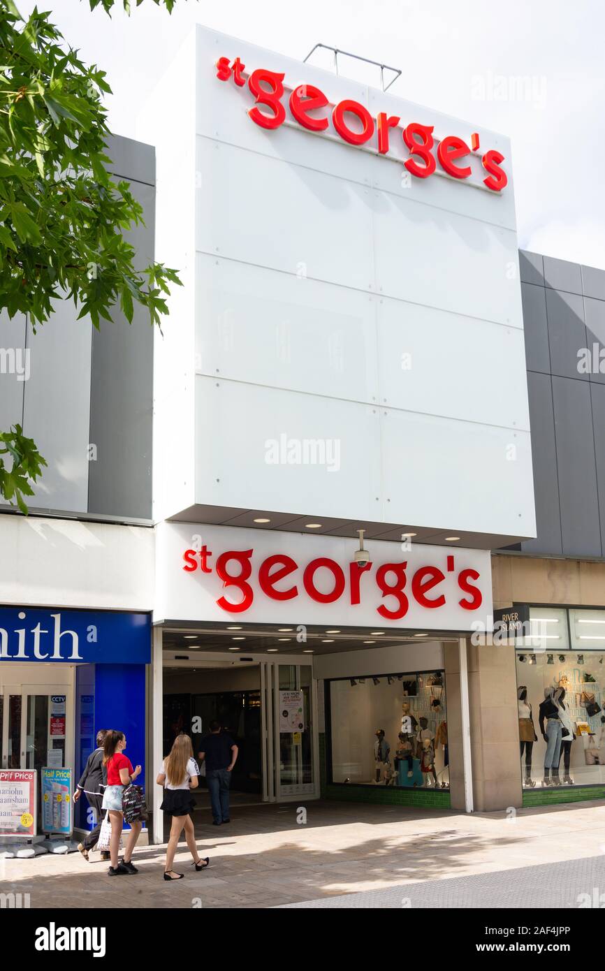 St George's shopping centre, Fishergate, Preston, City of Preston, Lancashire, England, United Kingdom Stock Photo