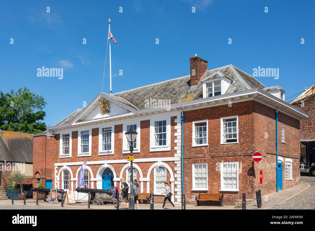 The Customs House Visitor Centre, The Quay, Exeter, Devon, England, United Kingdom Stock Photo