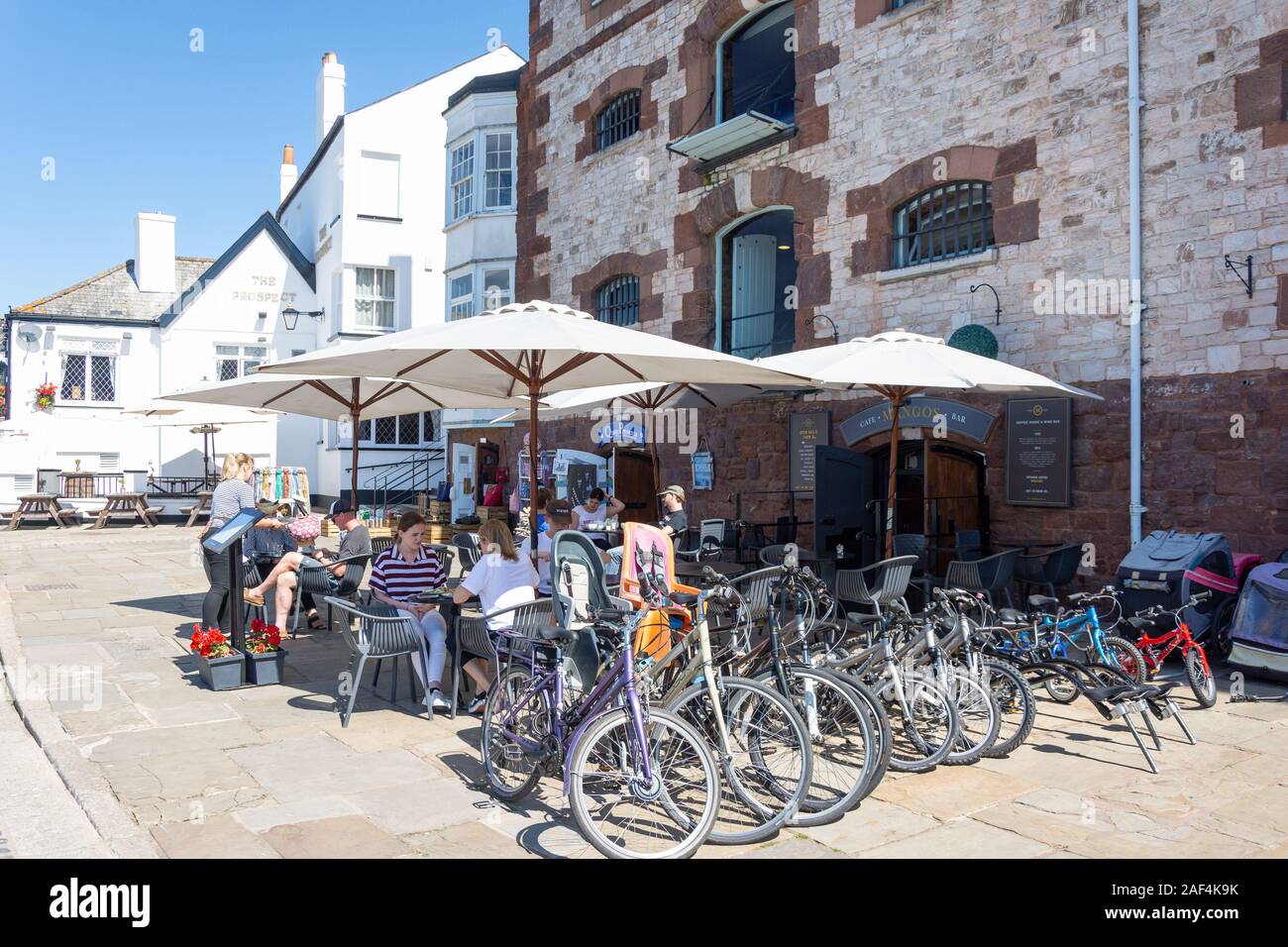 Mangos cafe kings wharf the quay terrace exeter quayside outdo hires