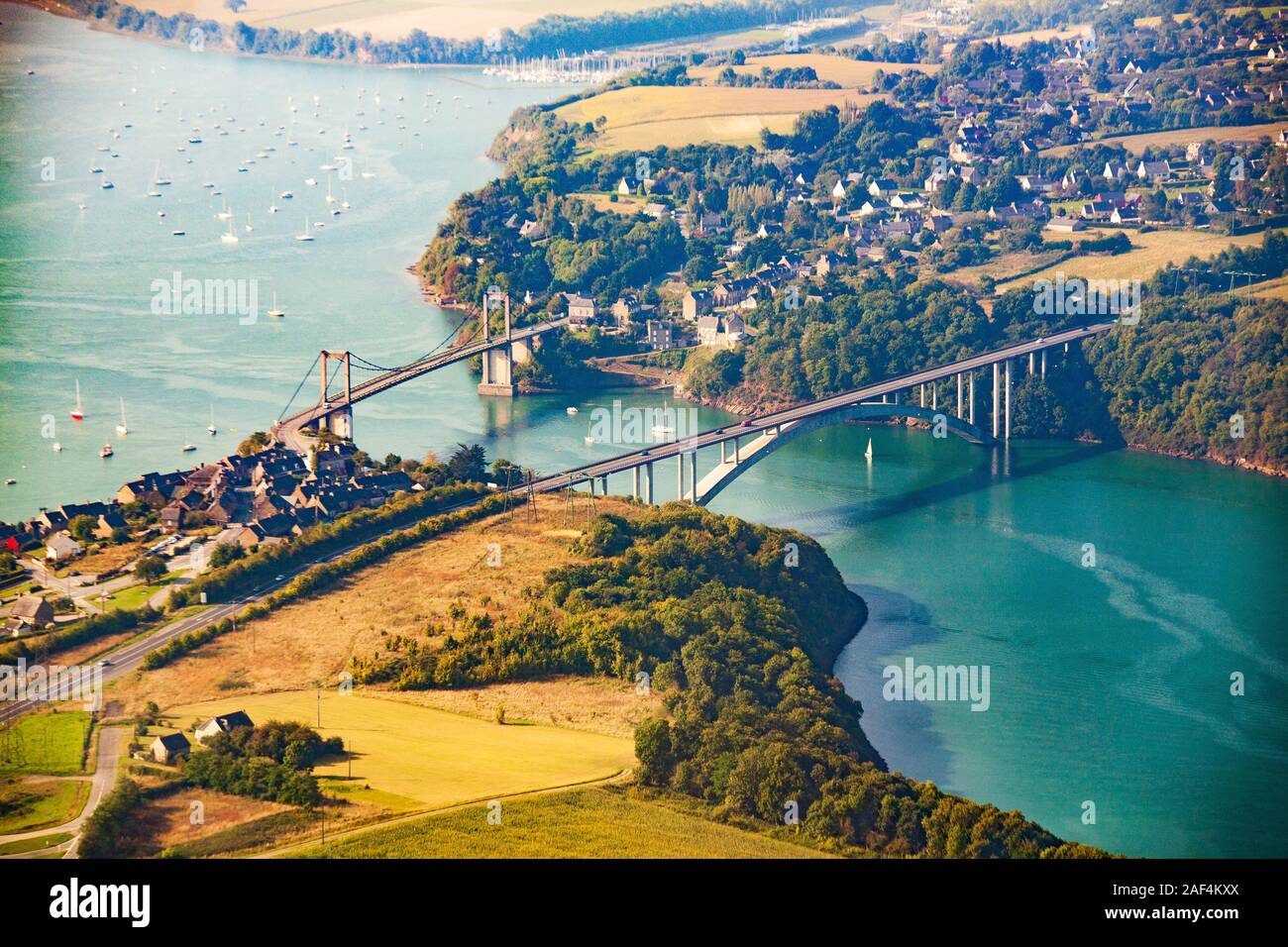 Bridge over the rance hi-res stock photography and images - Alamy