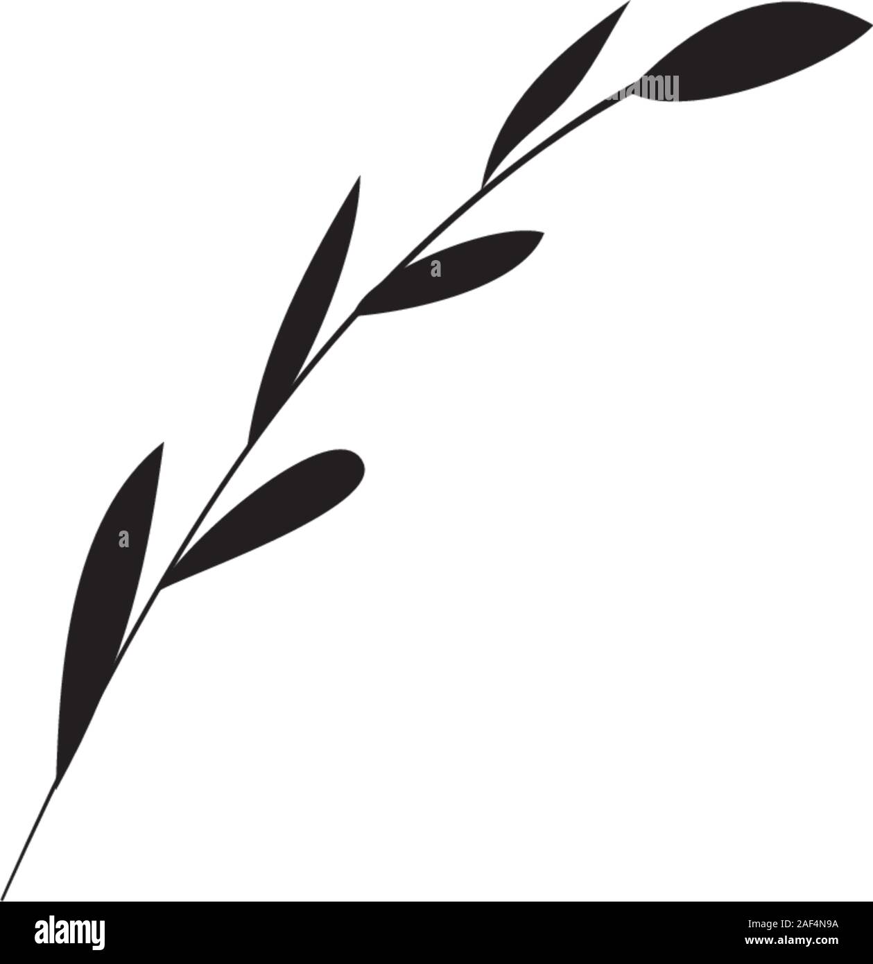 Isolated leaf icon vector design Stock Vector Image & Art - Alamy