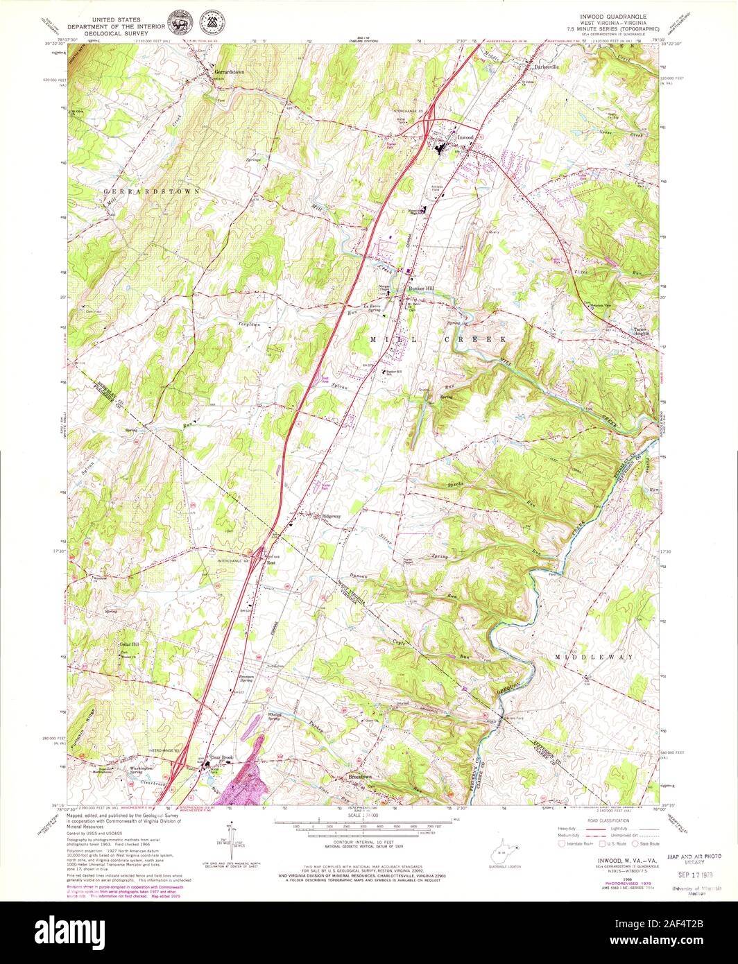 Map of inwood hires stock photography and images Alamy