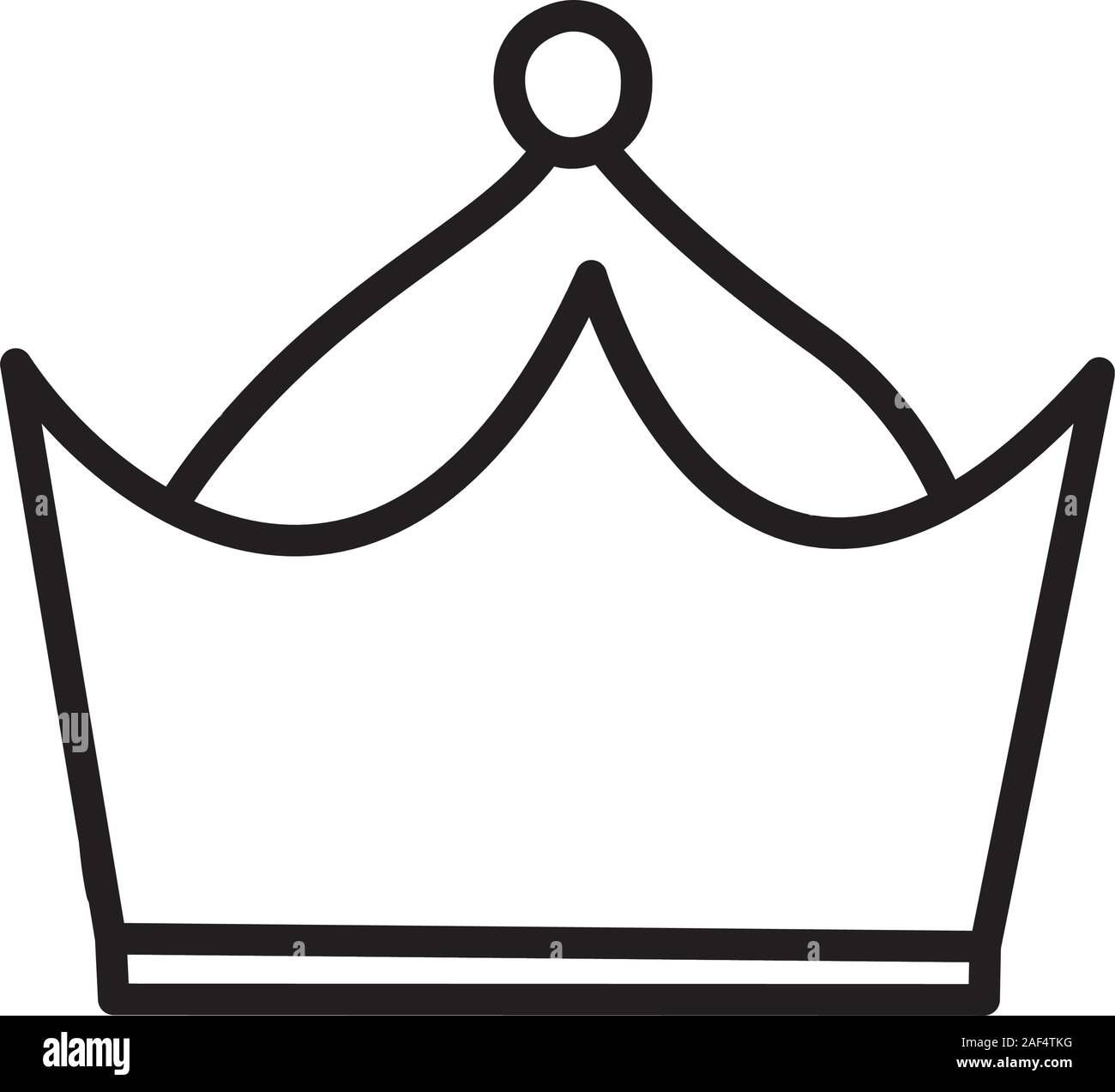 Isolated royal crown vector design Stock Vector Image & Art - Alamy