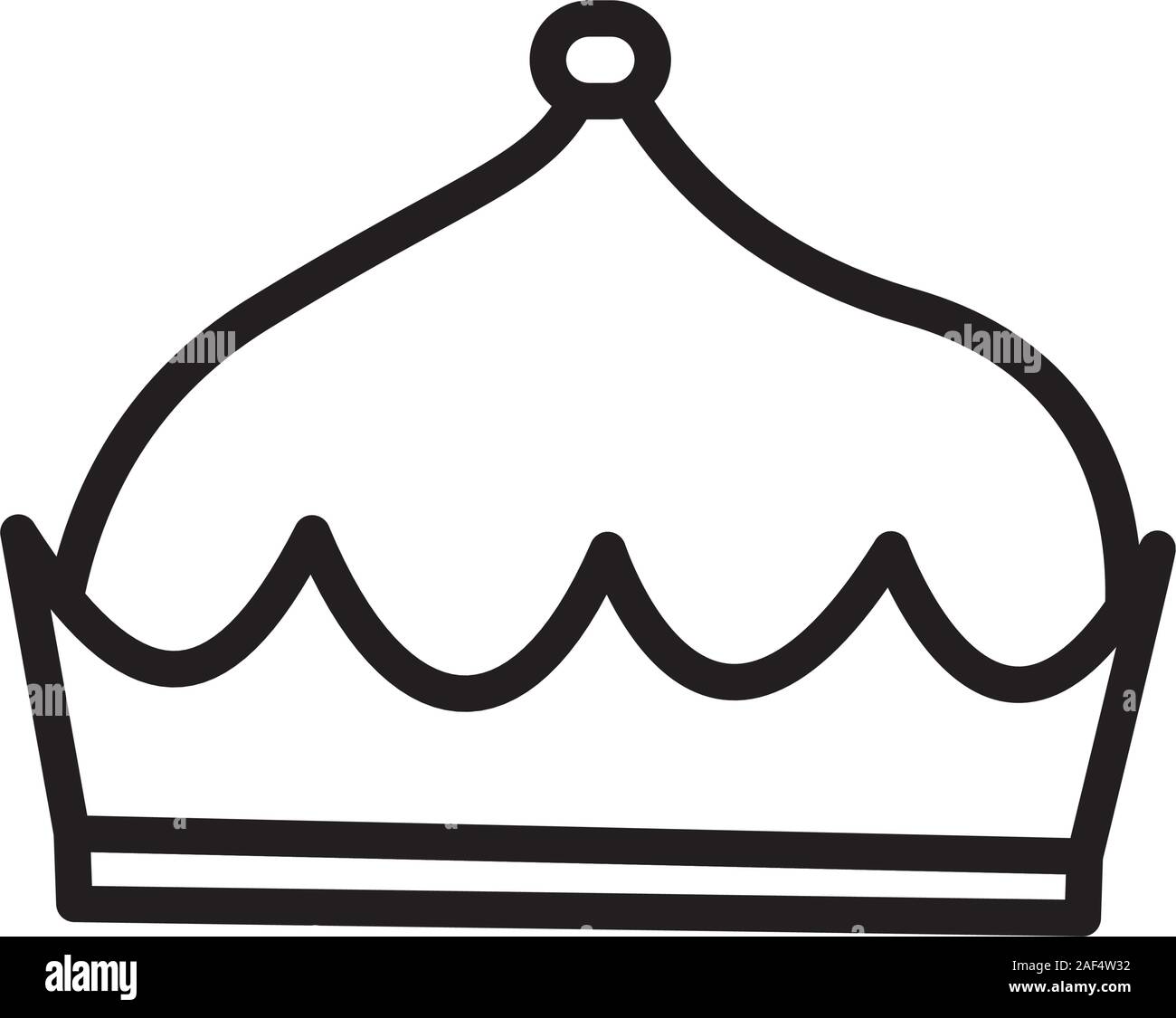 Isolated royal crown vector design Stock Vector Image & Art - Alamy