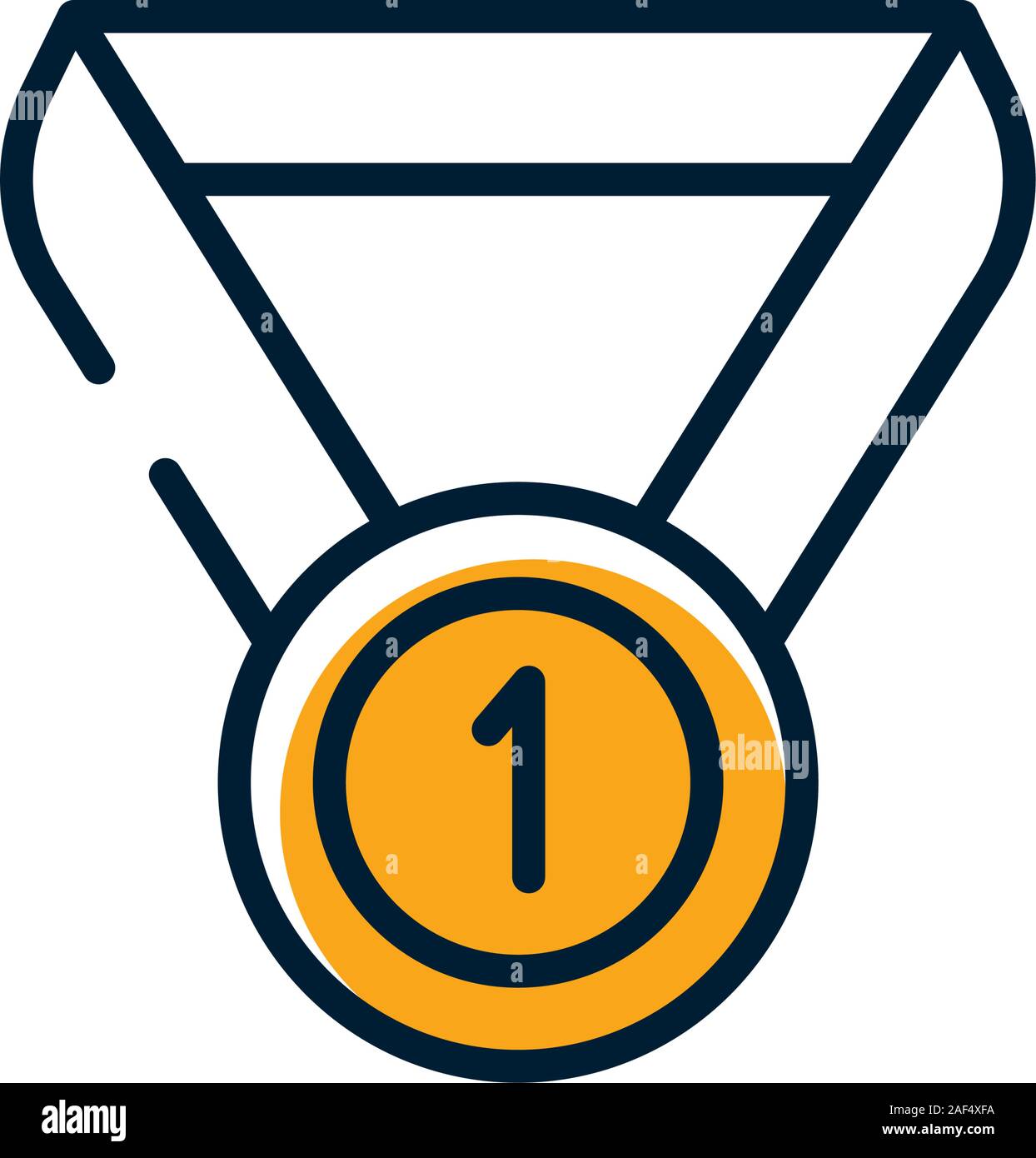 Isolated medal icon vector design Stock Vector Image & Art - Alamy