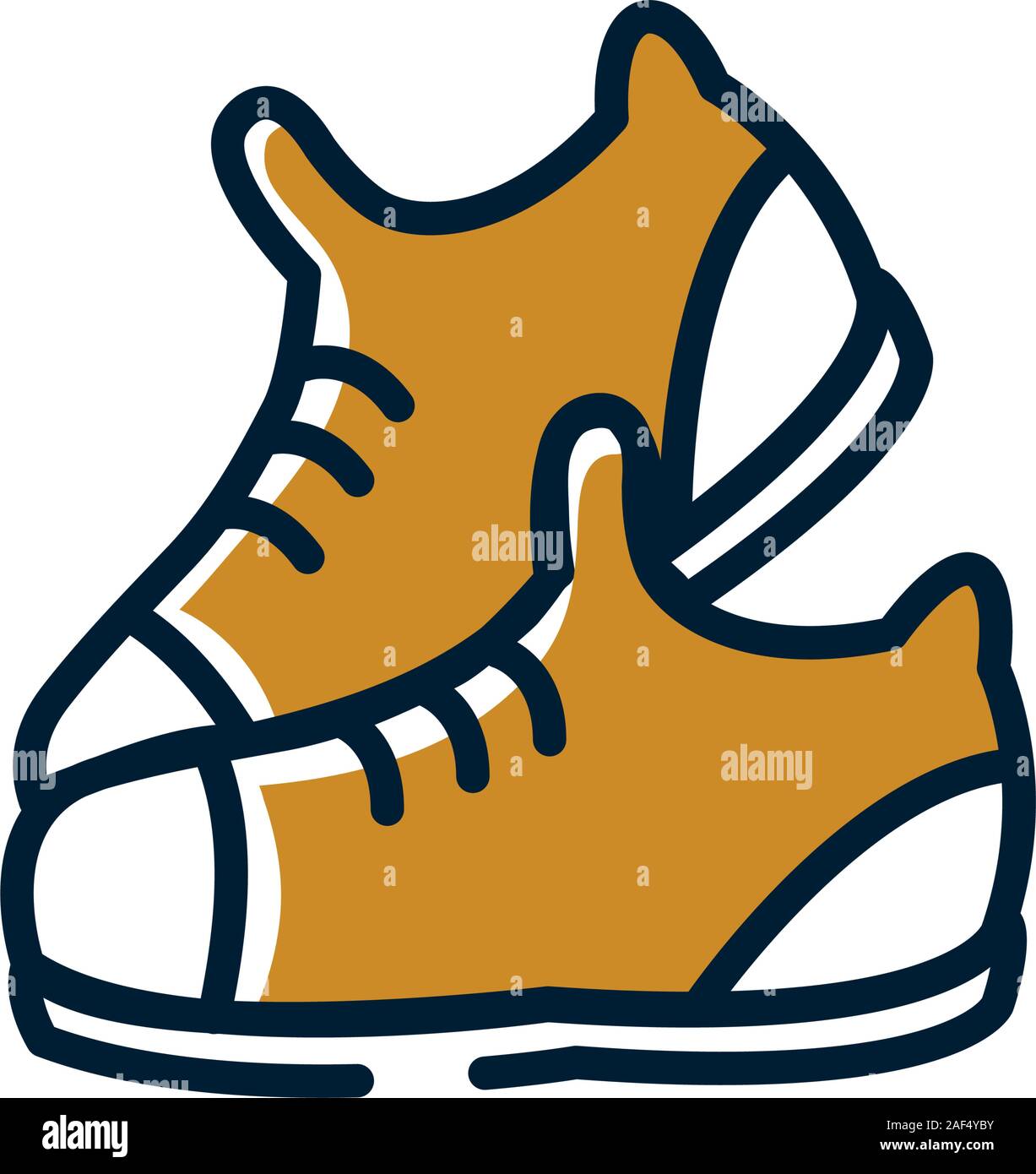 Shoes fitness fit activity Stock Vector Images - Alamy