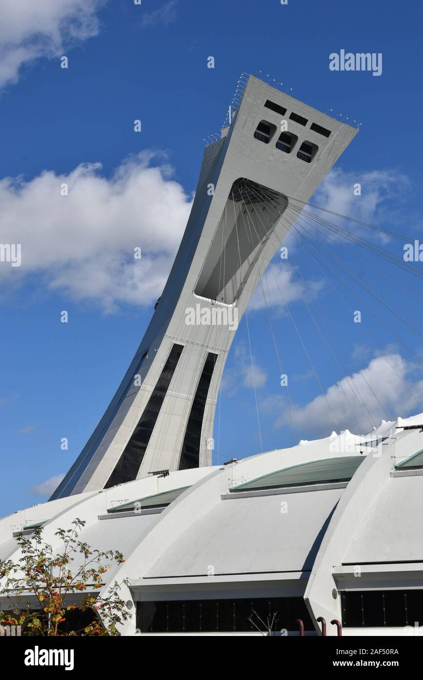 The Montreal Olympic Park, Montreal, Quebec, Canada Stock Photo Alamy