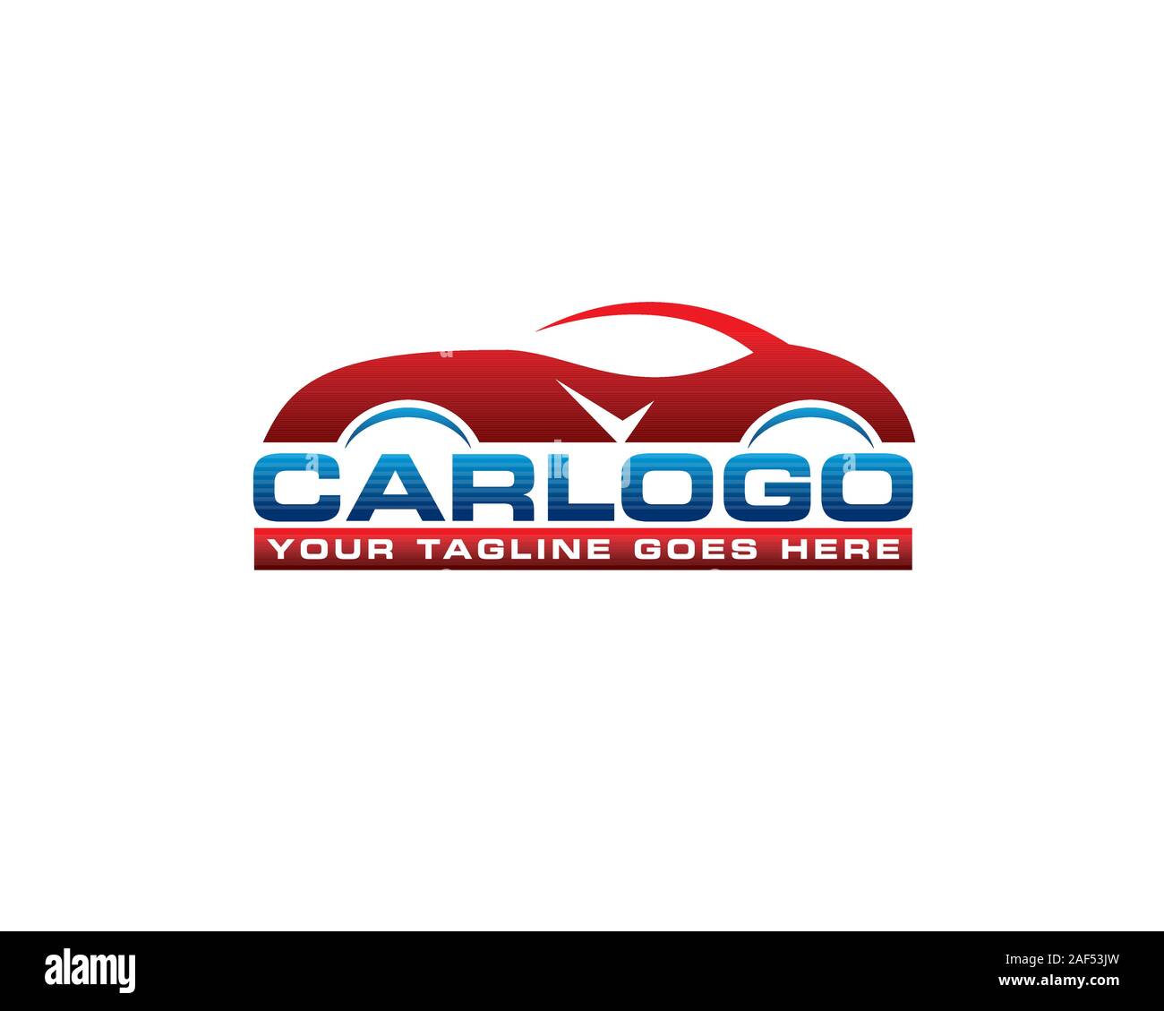 sporty car auto mobile care accessories logo emblem style Stock Vector