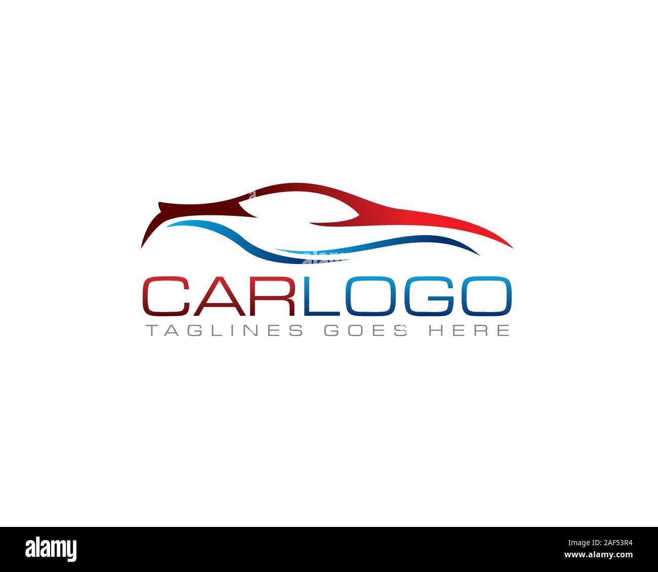 car logo speed icon Stock Vector