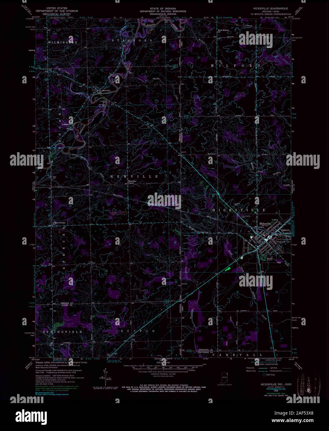 Map of hicksville hires stock photography and images Alamy