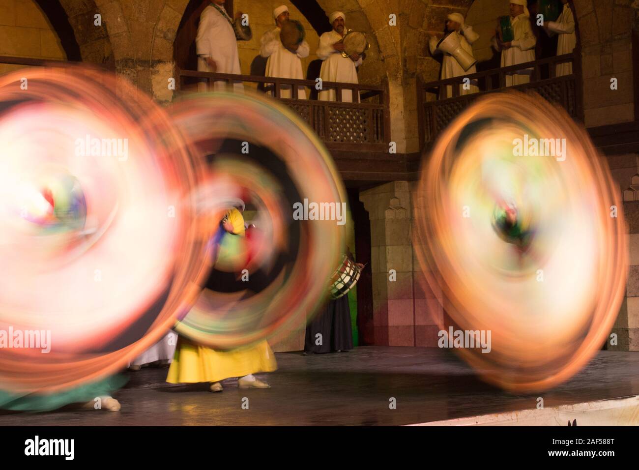 Traditional Spinning Dance Stock Photo Alamy
